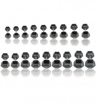 ZESTAW HANTLI HEX 2.5-35 KG