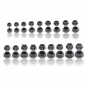 ZESTAW HANTLI HEX 2.5-35 KG