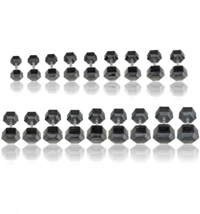 ZESTAW HANTLI HEX 5-25KG