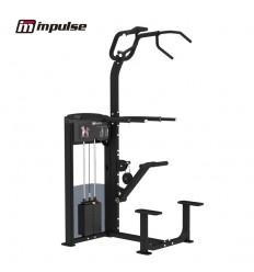 Maszyna Na Mięsień Najszerszy Grzbietu Oraz Triceps Ze Wspomaganiem - Weight Assisted Dip And Chin Up IF9320 Impulse Fitness