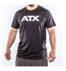 Koszulka z Krótkim Rękawem Czarna SHIRT-ATX-B-