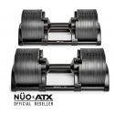 Hantle Regulowane Nuobell do 36kg NUO-BELL-580