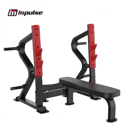 Profesjonalna Ławka Olimpijska Płaska - Flat Bench Press SL7028 Impulse Fitness