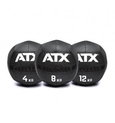 Piłki Lekarskie Wall Ball Czarne ATX PVC-WB-