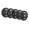 Zestaw Obciążeń Bumper Czarne 5-25 kg 50-ATX-GB-